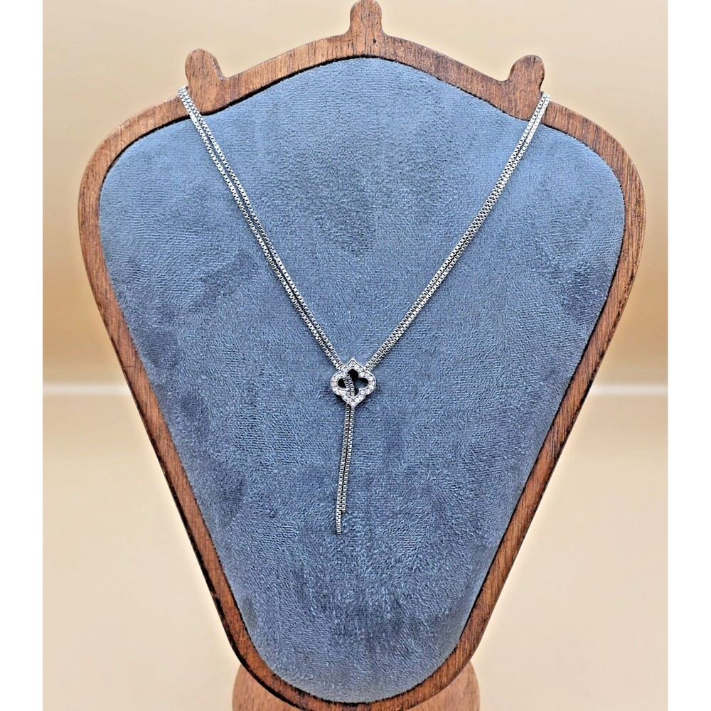 Retired Brighton Reversible Toledo Falls Crystal Necklace